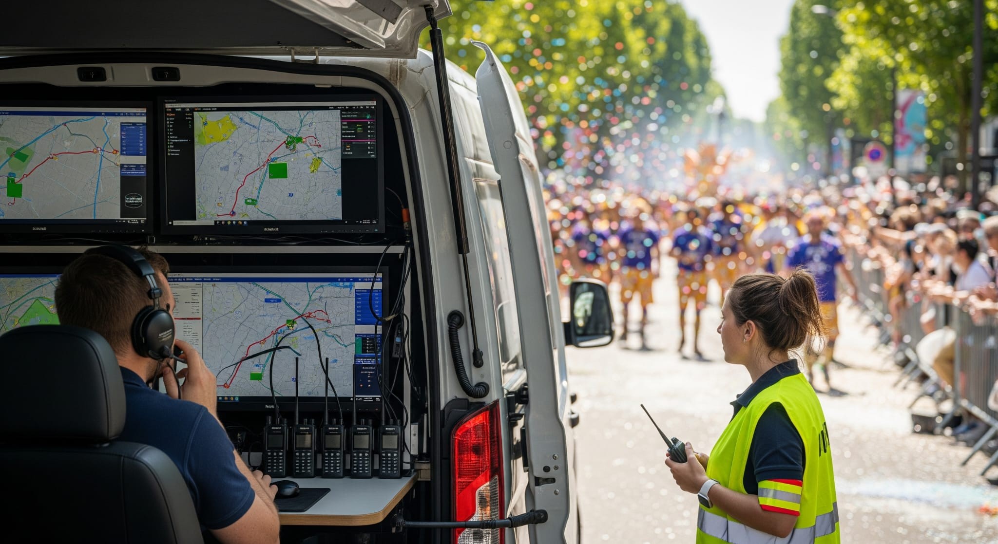 La parade culturelle 'On ne va pas se défiler !' en Seine-Saint-Denis, sécurisée par BMS Ventouse.
