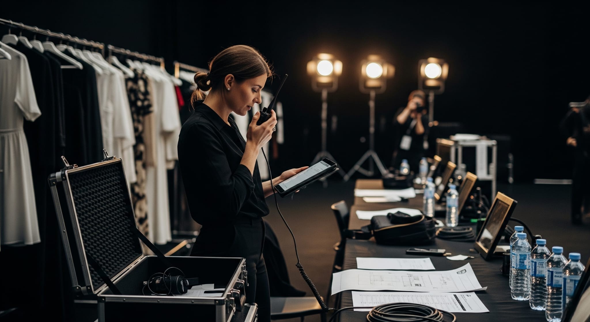 Défilé de la Fashion Week avec une logistique impeccable gérée par BMS Ventouse.