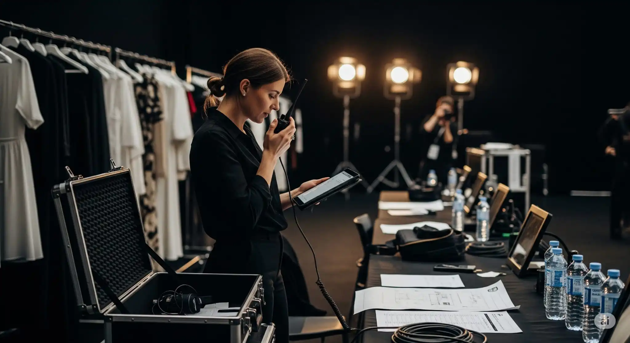 Défilé de la Fashion Week avec une logistique impeccable gérée par BMS Ventouse.